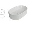 ⁦כיור מונח לבן-שיש OVAL⁩ – תמונה ⁦2⁩