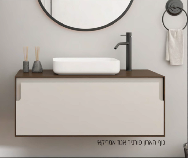 ארון אמבטיה תלוי רונדו
